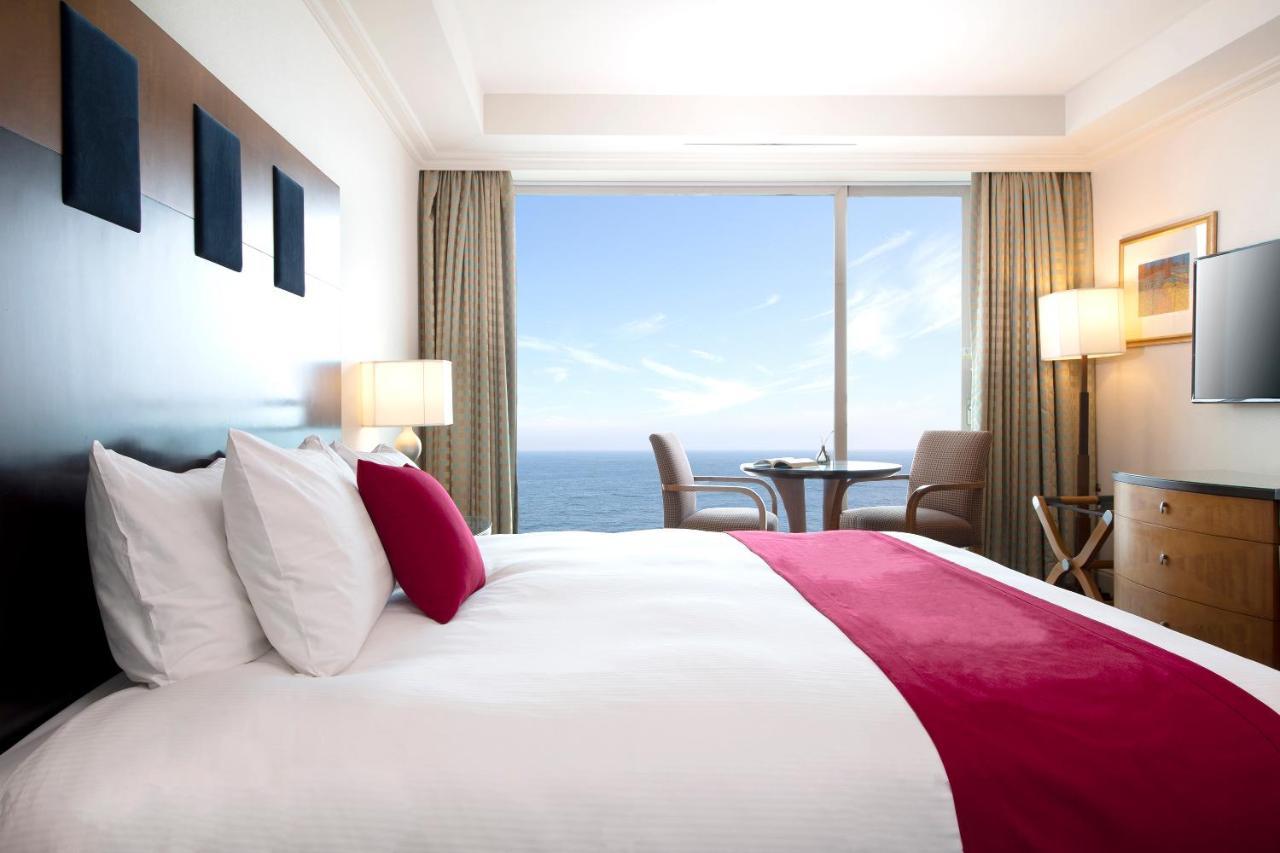 Hotel Ramada Plaza By Wyndham Jeju Ocean Front Exteriér fotografie A room at the Hilton London Heathrow